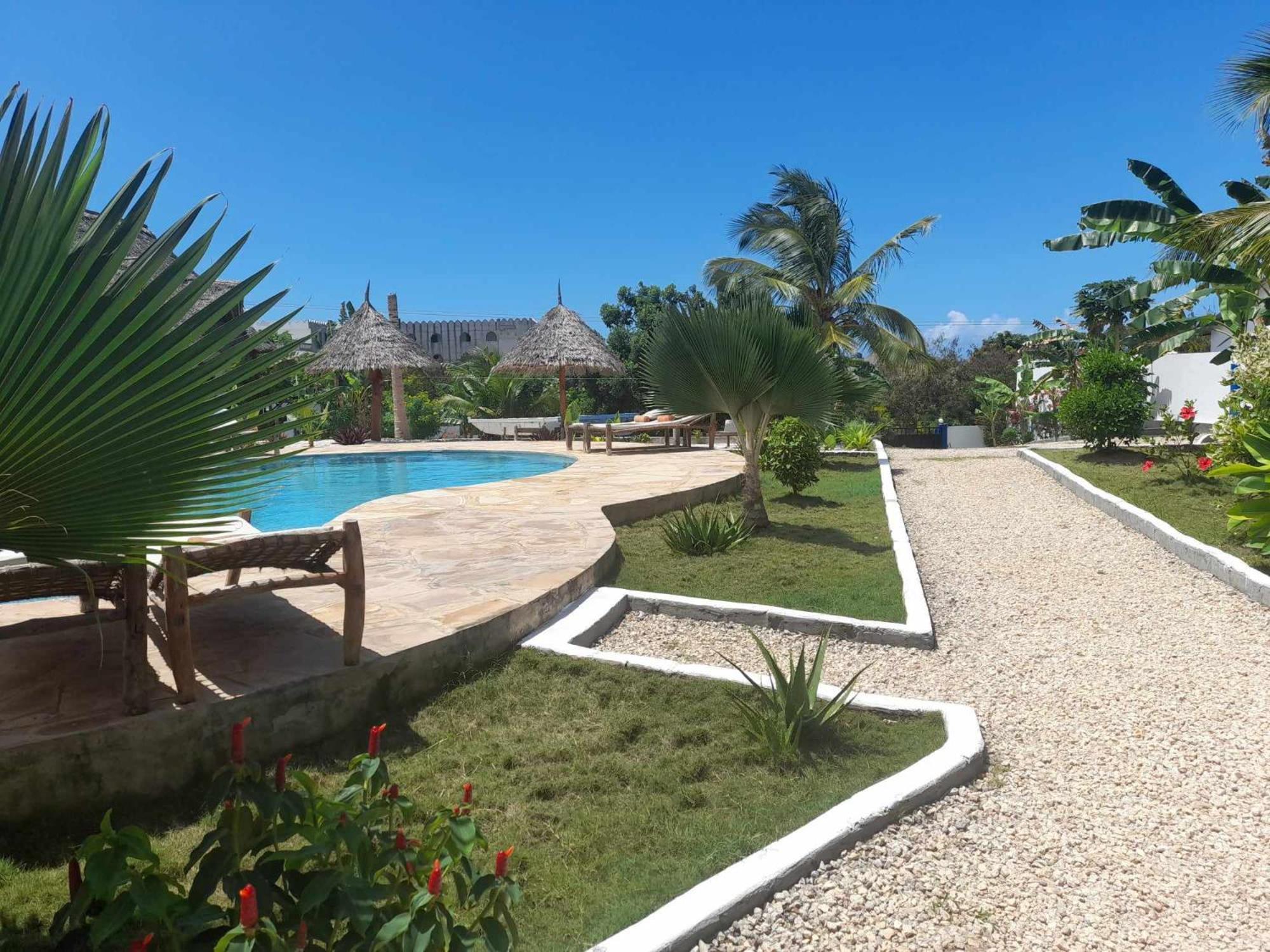 吉汶瓦 Africa Dream Bungalow Kiwengwa酒店 外观 照片