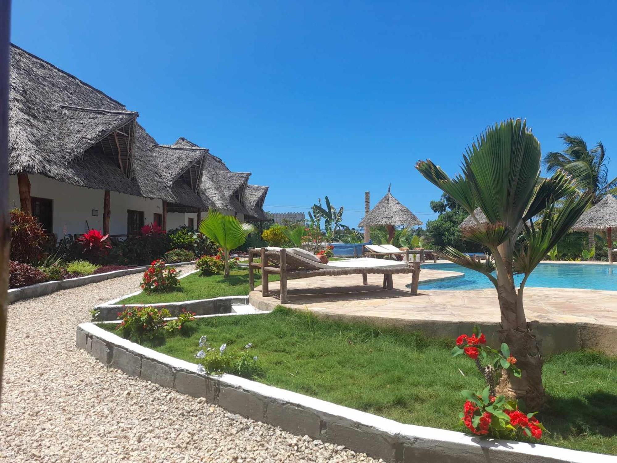 吉汶瓦 Africa Dream Bungalow Kiwengwa酒店 外观 照片
