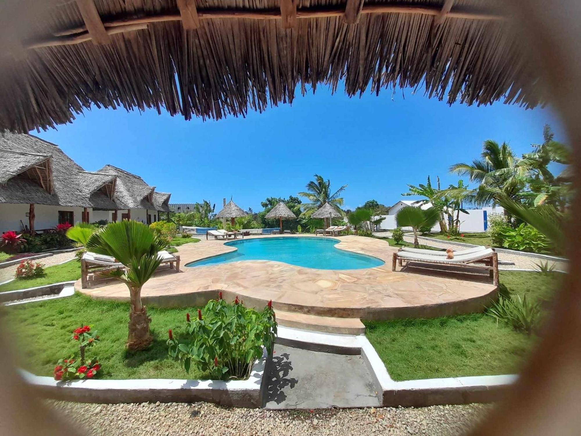 吉汶瓦 Africa Dream Bungalow Kiwengwa酒店 外观 照片