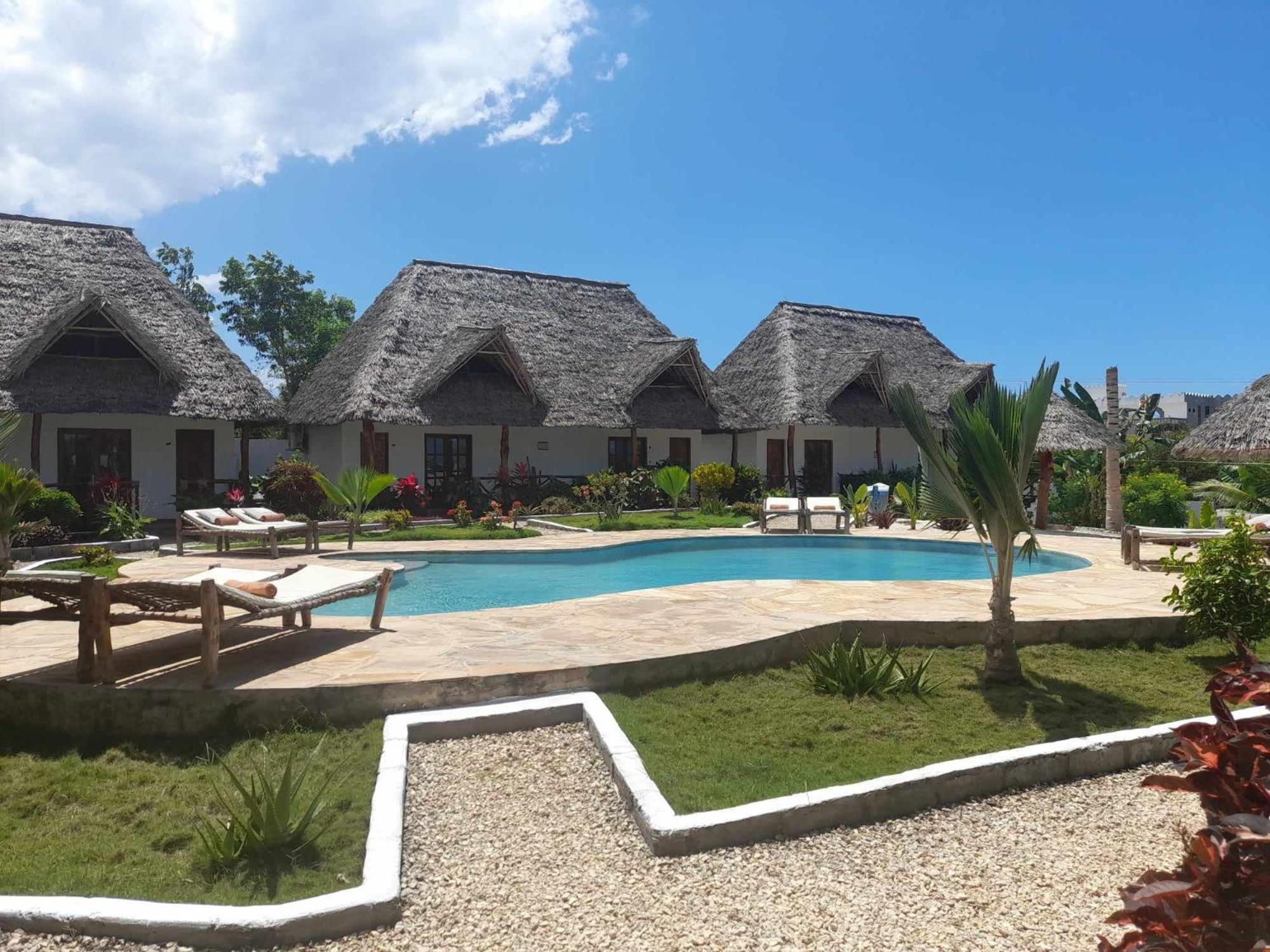 吉汶瓦 Africa Dream Bungalow Kiwengwa酒店 外观 照片