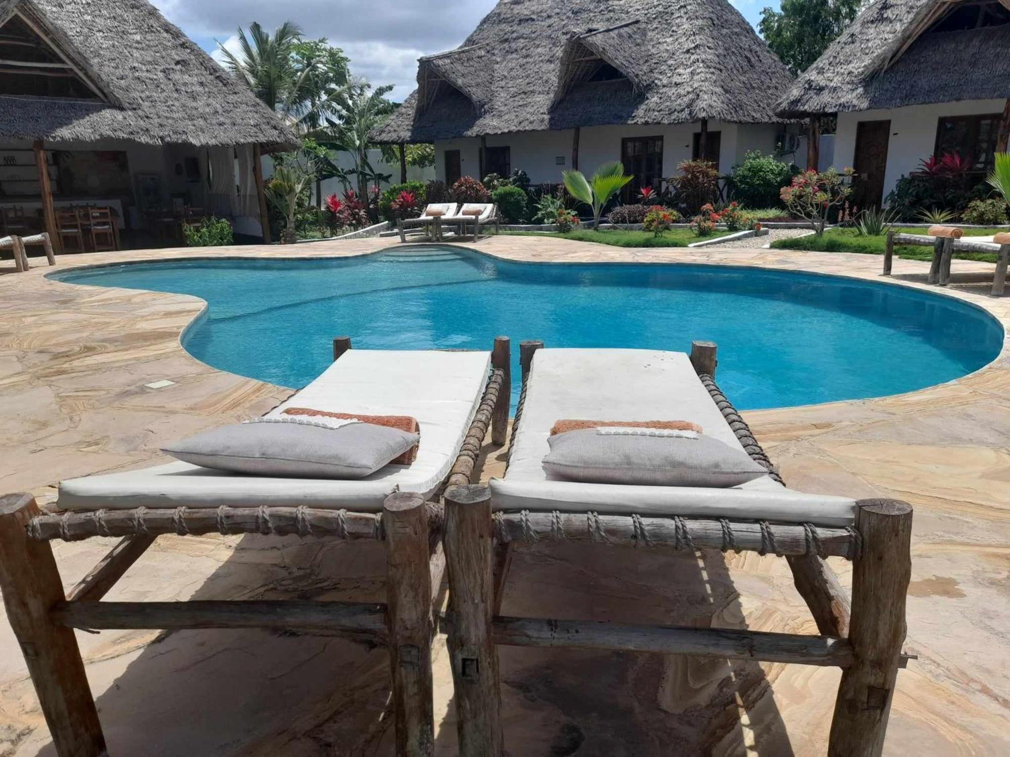 吉汶瓦 Africa Dream Bungalow Kiwengwa酒店 外观 照片