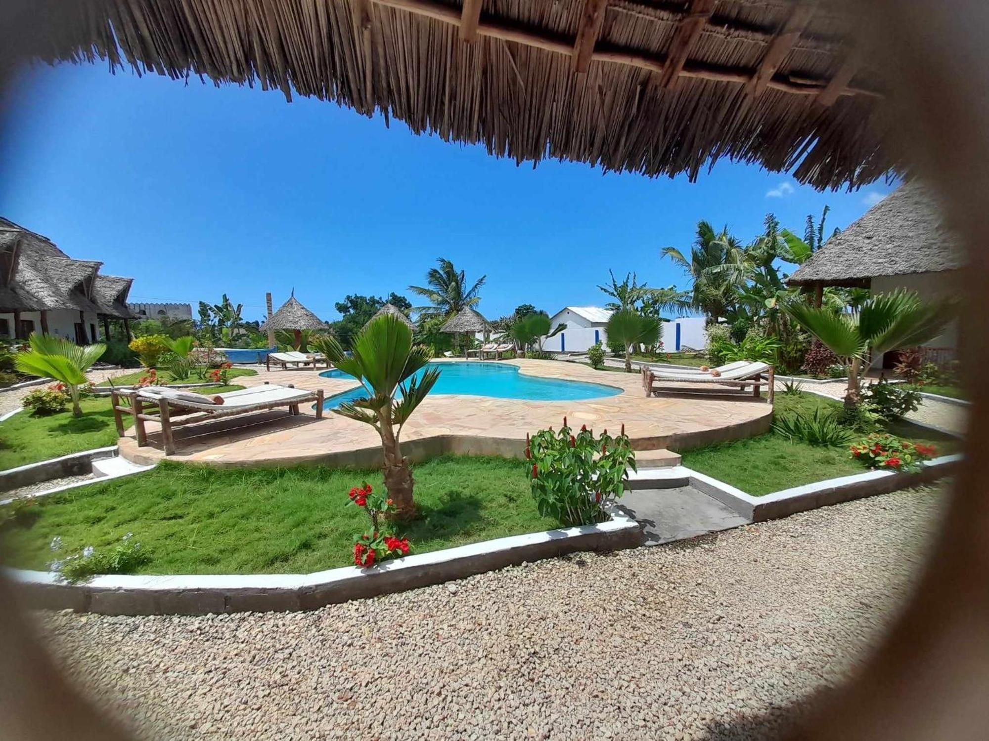 吉汶瓦 Africa Dream Bungalow Kiwengwa酒店 外观 照片