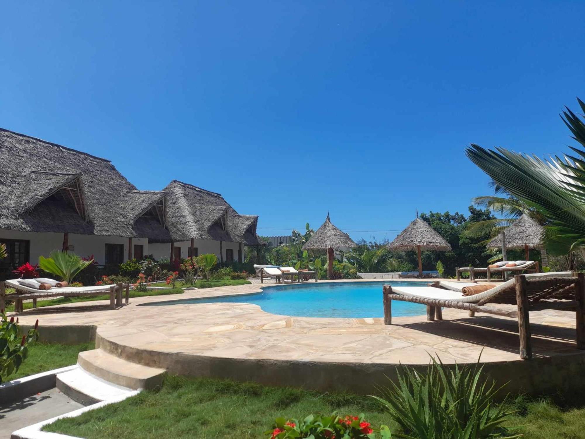 吉汶瓦 Africa Dream Bungalow Kiwengwa酒店 外观 照片