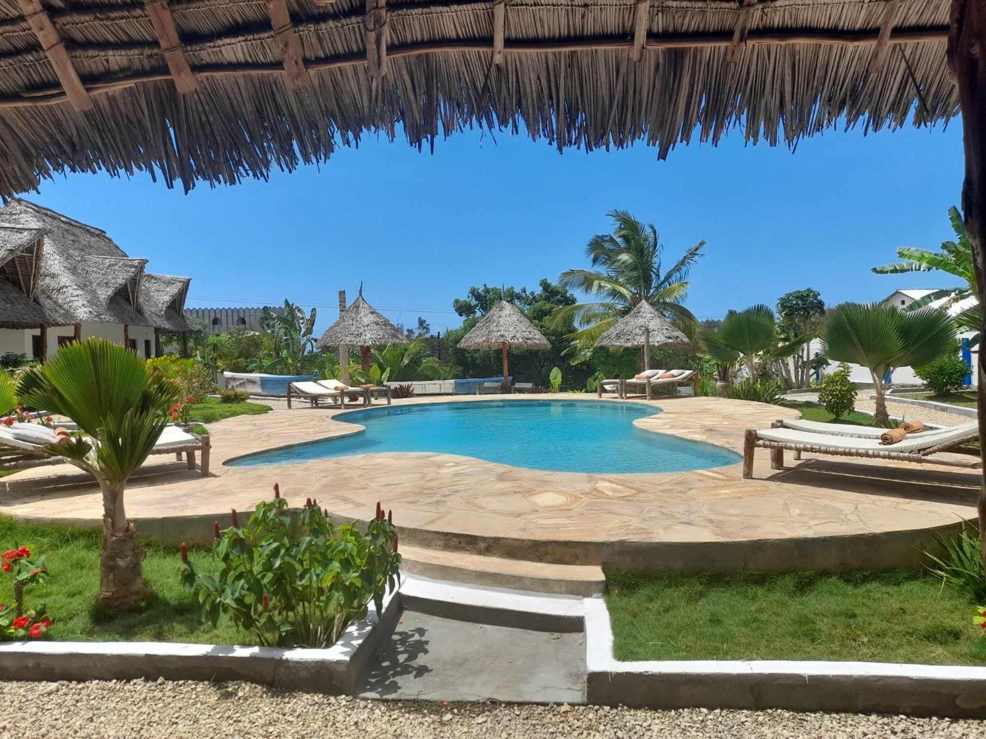 吉汶瓦 Africa Dream Bungalow Kiwengwa酒店 外观 照片