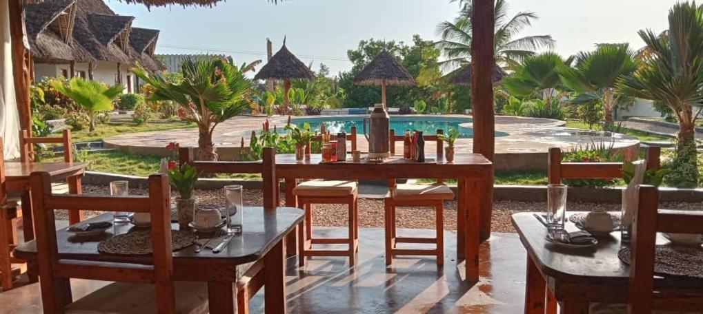 吉汶瓦 Africa Dream Bungalow Kiwengwa酒店 外观 照片