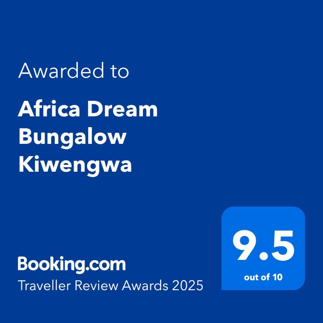 吉汶瓦 Africa Dream Bungalow Kiwengwa酒店 外观 照片